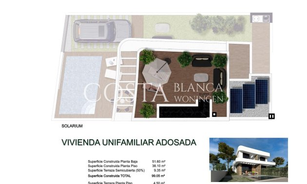 Nowy budynek - Willa -
Los Montesinos - La Herrada