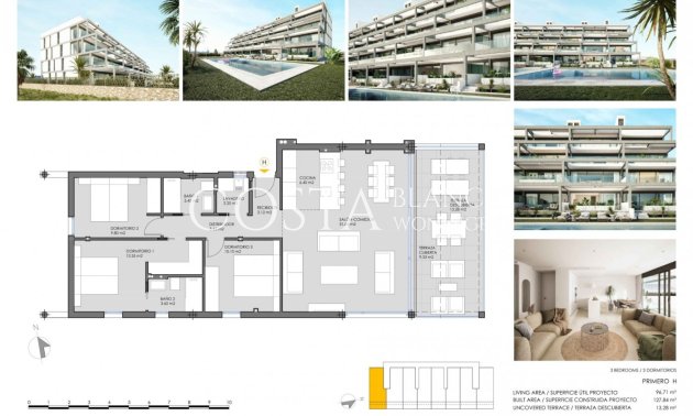 Nowy budynek - Apartament -
Cartagena - Mar De Cristal