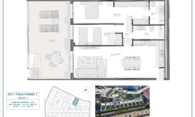 Nieuwbouw Woningen - Appartement -
Aguilas - El Hornillo