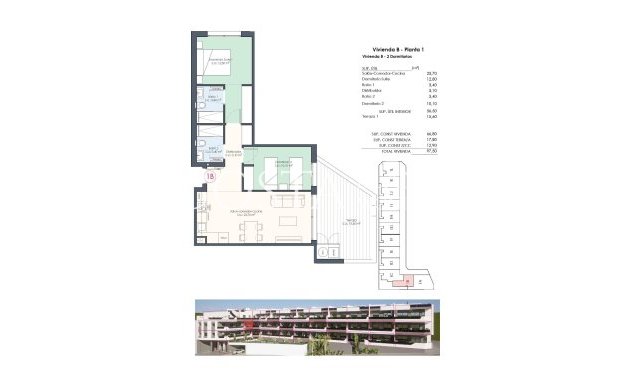 Nieuwbouw Woningen - Appartement -
Benijofar