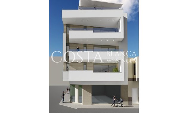 Nieuwbouw Woningen - Appartement -
Torrevieja - Playa del Cura