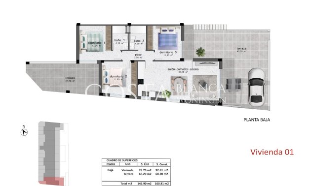 Nieuwbouw Woningen - Appartement -
Pilar de la Horadada - Polígono Industrial Zona Raimundo Bened