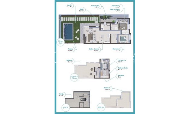 Nieuwbouw Woningen - Villa -
Los Alcazares - Serena Golf