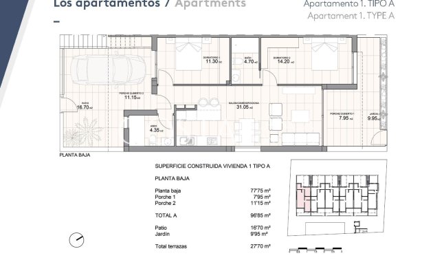 Nouvelle construction - Appartement -
Pilar de la Horadada - Zona Pueblo