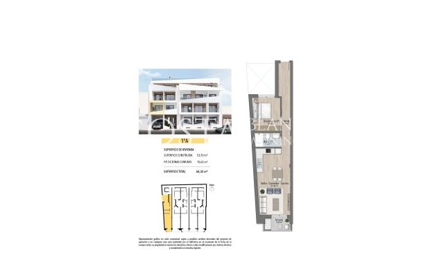 Nouvelle construction - Appartement -
Torrevieja - Playa del Cura