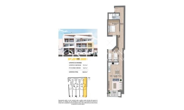 New Build - Apartment -
Torrevieja - Playa del Cura