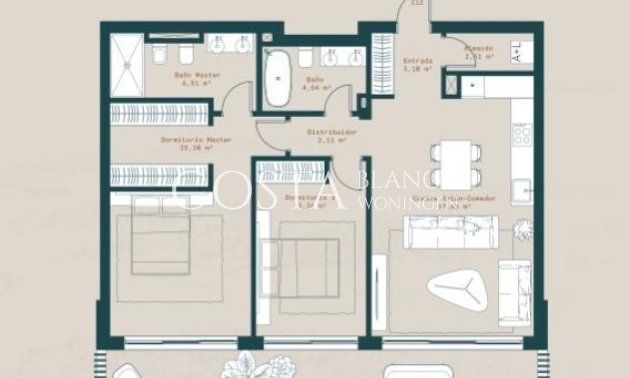 New Build - Apartment -
Mijas - Mijas pueblo